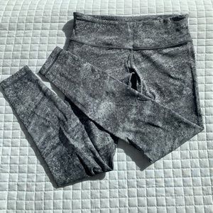 Lululemon Wunder Under Gray Marble Leggings